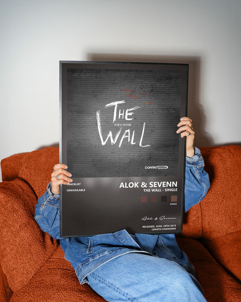 Music poster: Alok Sevenn - The Wall - Single