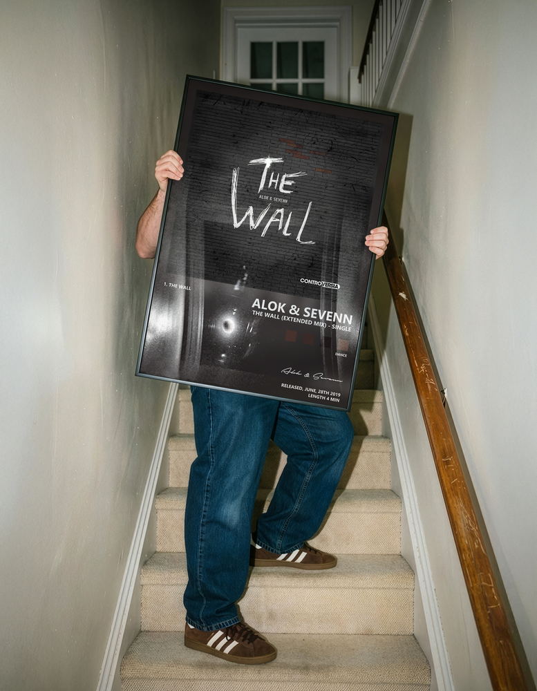 Music poster: Alok Sevenn - The Wall Extended Mix - Single