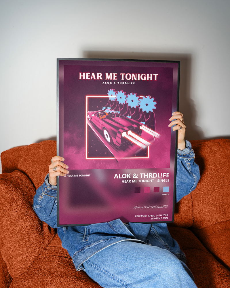 Music poster: Alok THRDLFE - Hear Me Tonight - Single