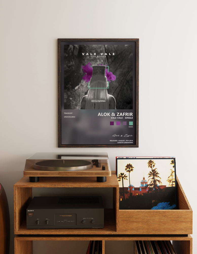 Music poster: Alok Zafrir - Vale Vale - Single