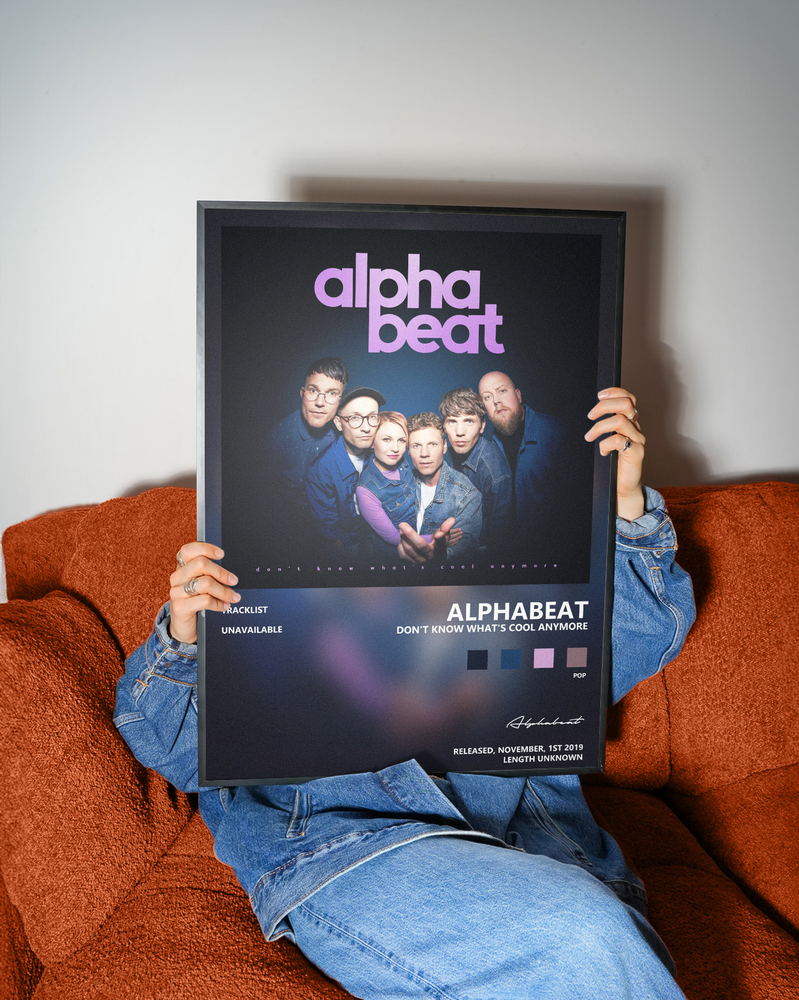 Music poster: Alphabeat - Dont Know Whats Cool Anymore