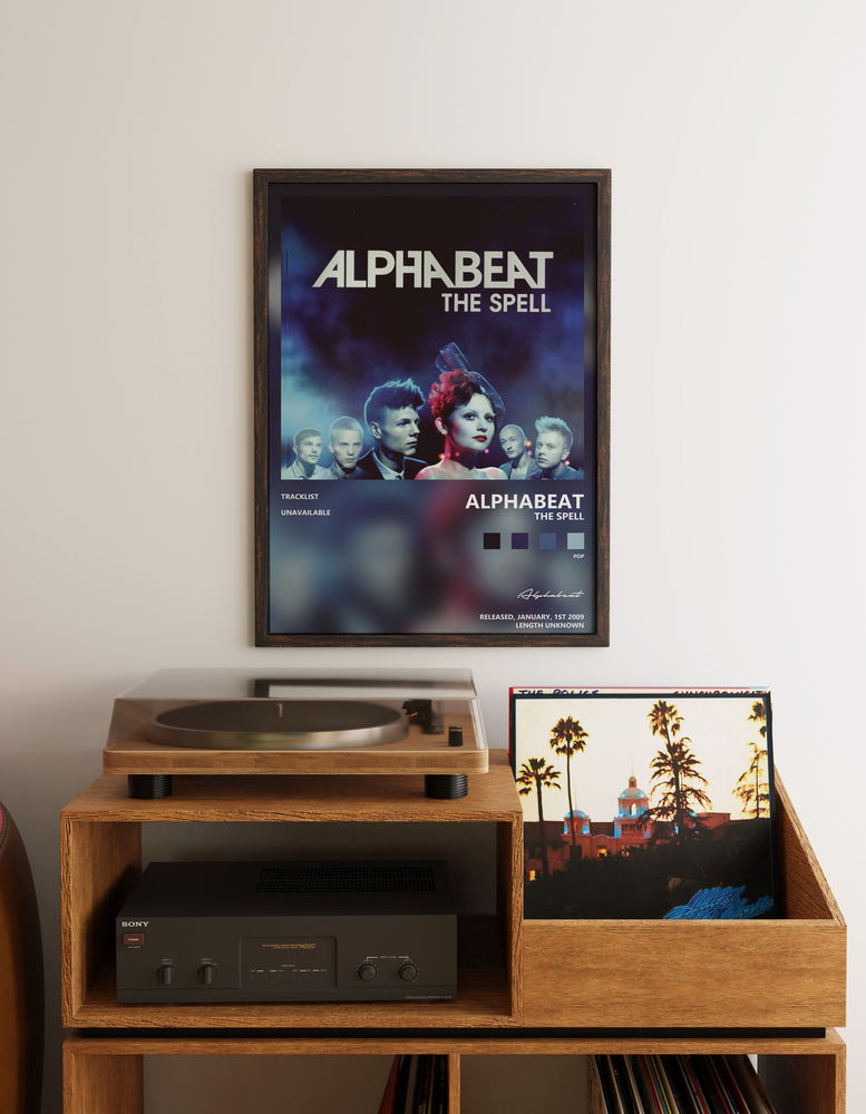 Music poster: Alphabeat - The Spell