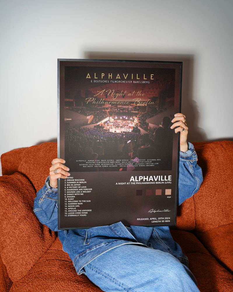 Music poster: Alphaville - A Night at the Philharmonie Berlin Live