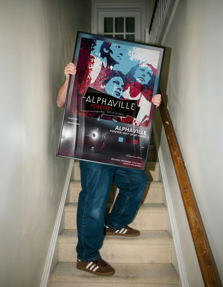 Music poster: Alphaville - FOREVER Best Of 40 Years