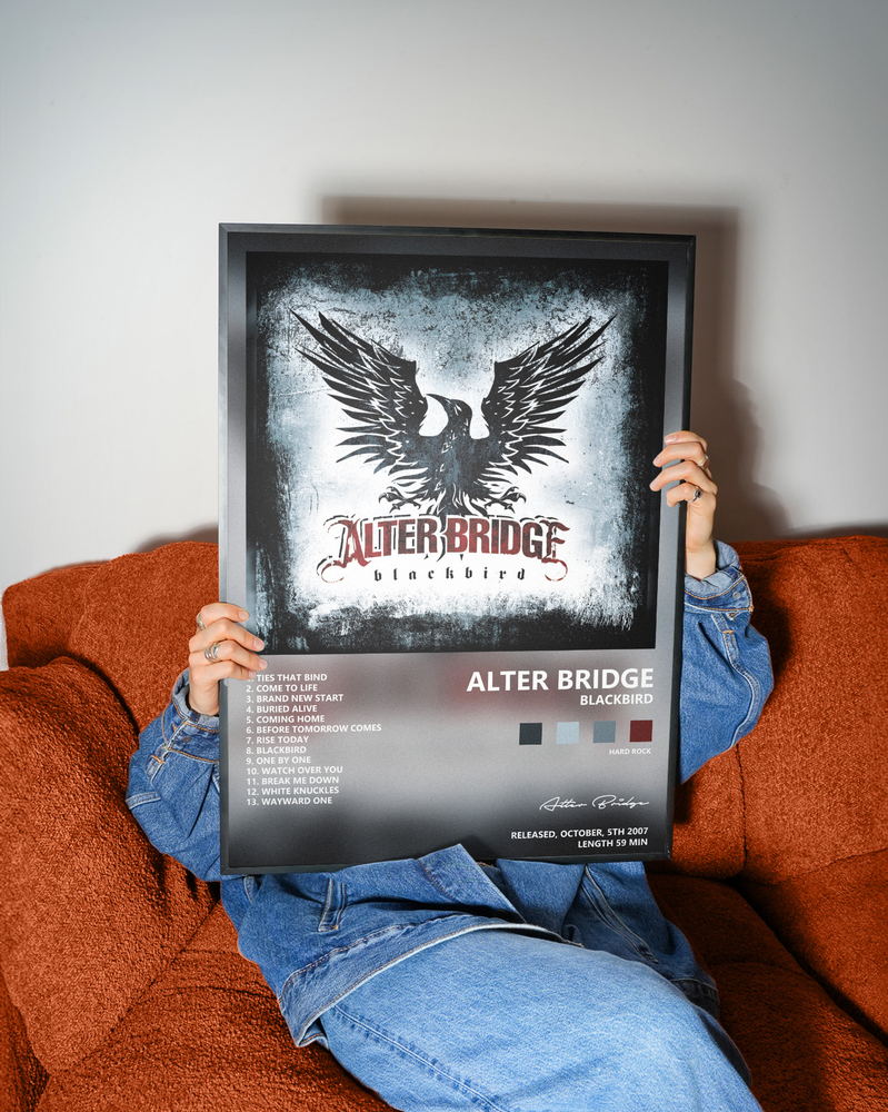 Music poster: Alter Bridge - Blackbird
