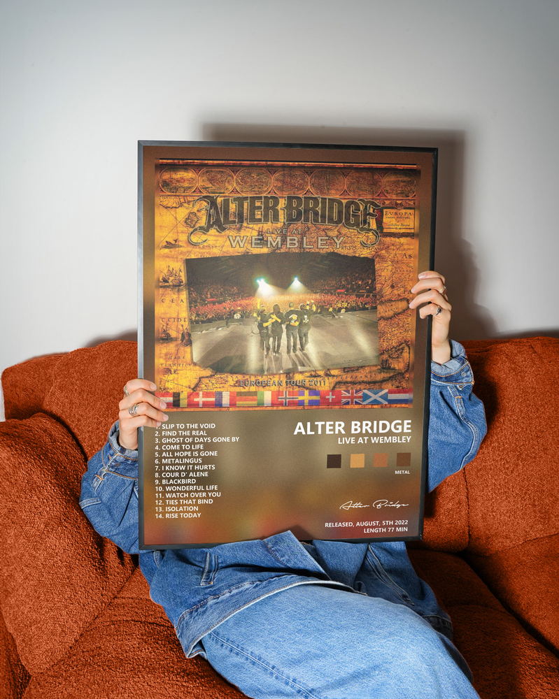 Music poster: Alter Bridge - Live at Wembley
