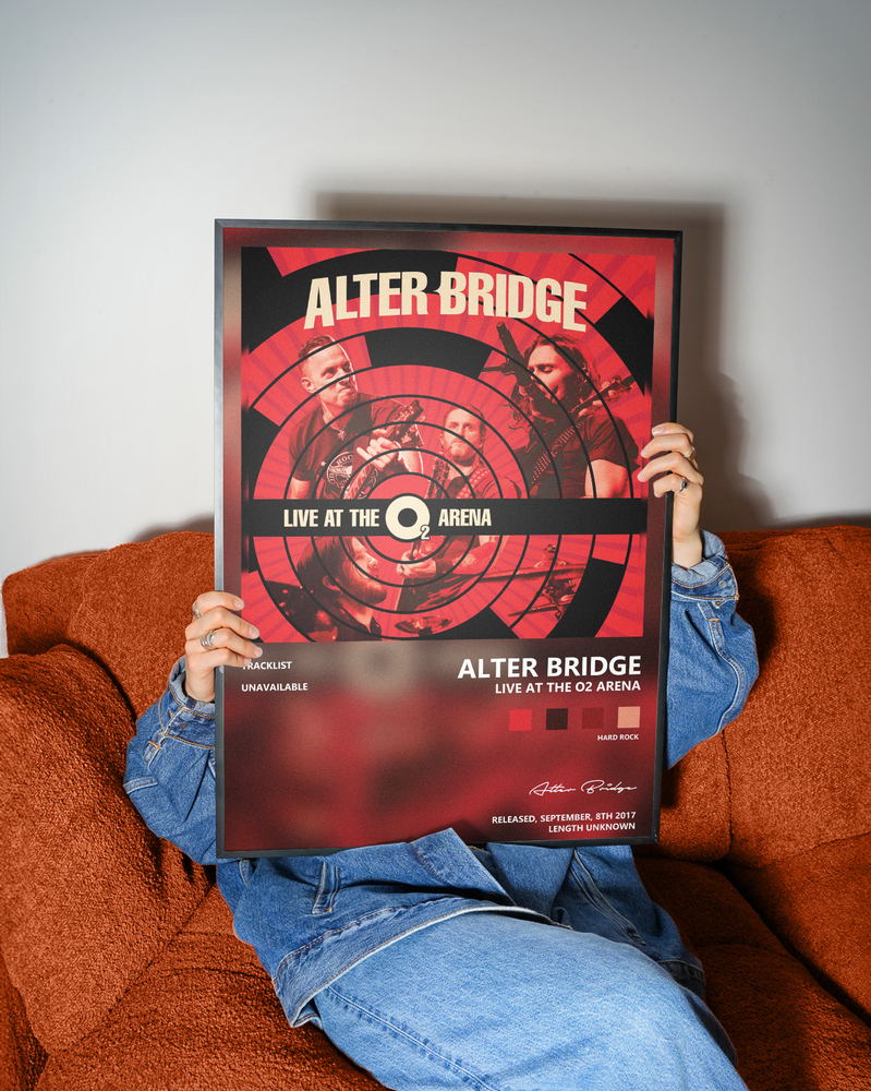 Music poster: Alter Bridge - Live at the O2 Arena