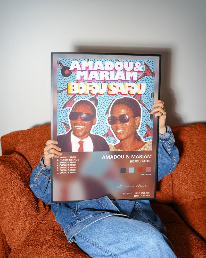 Music poster: Amadou Mariam - Bofou Safou