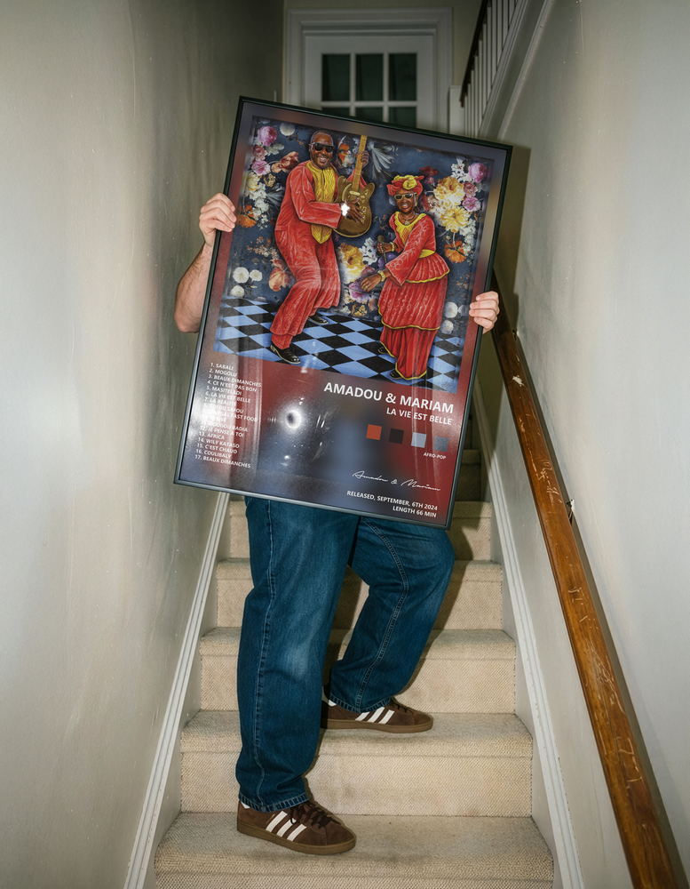 Music poster: Amadou Mariam - La vie est belle