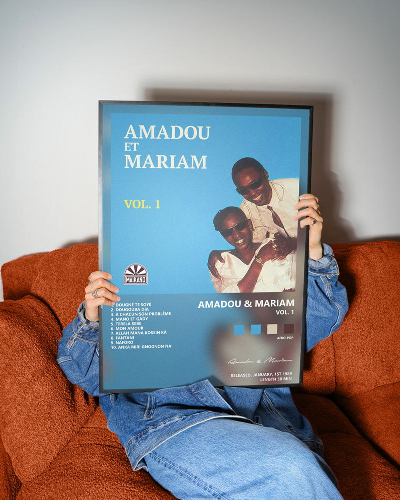 Music poster: Amadou Mariam - Vol 1