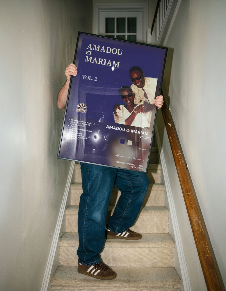 Music poster: Amadou Mariam - Vol 2