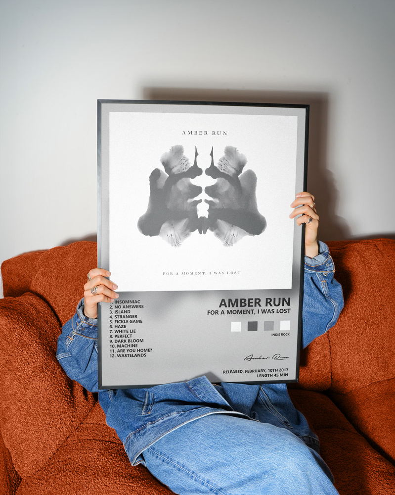 Music poster: Amber Run - For a Moment I Was Lost