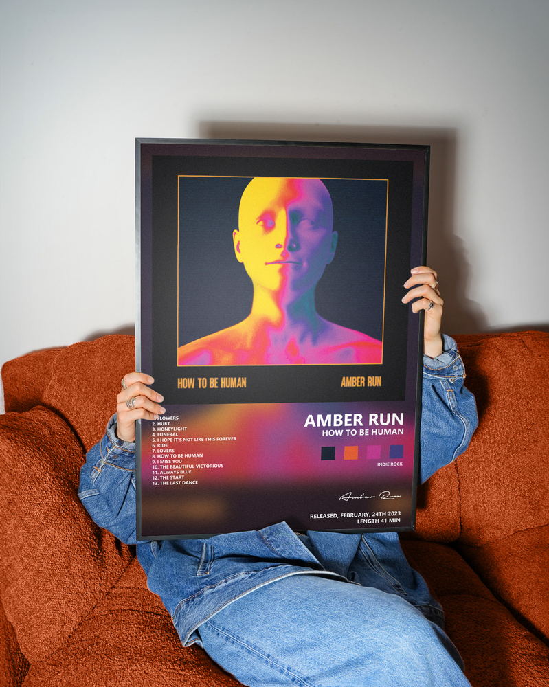 Music poster: Amber Run - How To Be Human