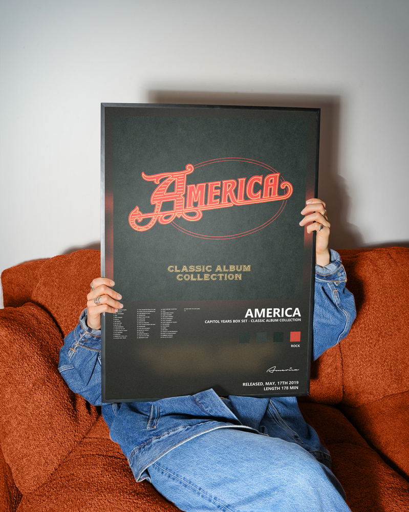 Music poster: America - Capitol Years Box Set - Classic Album Collection