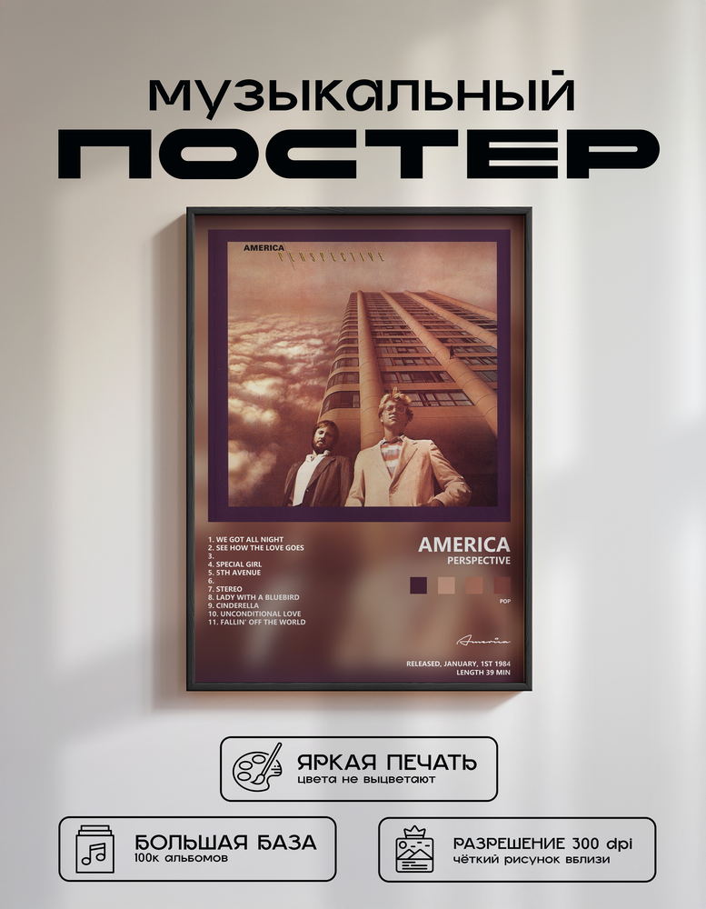 Music poster: America - Perspective