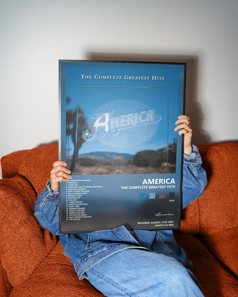 Music poster: America - The Complete Greatest Hits