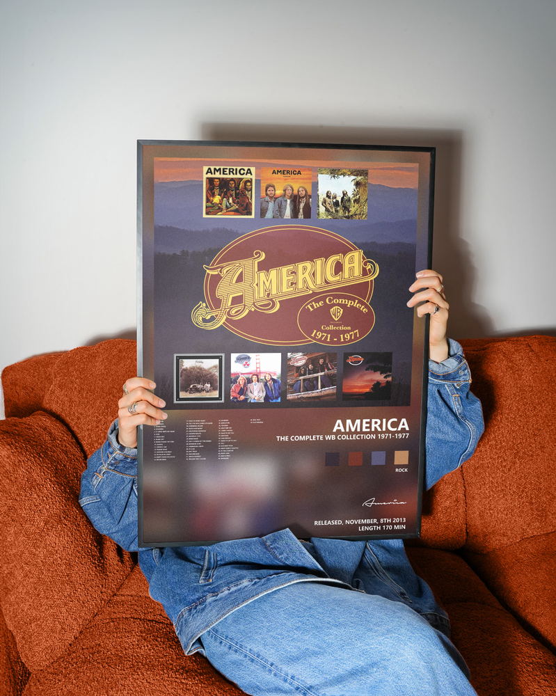 Music poster: America - The Complete WB Collection 1971-1977