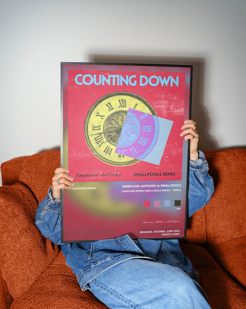 Music poster: American Authors Smallpools - Counting Down Smallpools Remix - Single