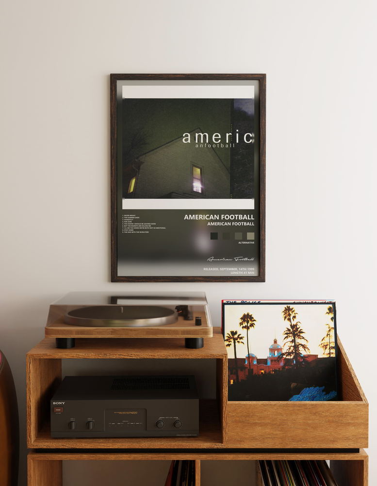 Music poster: American Football - American Football