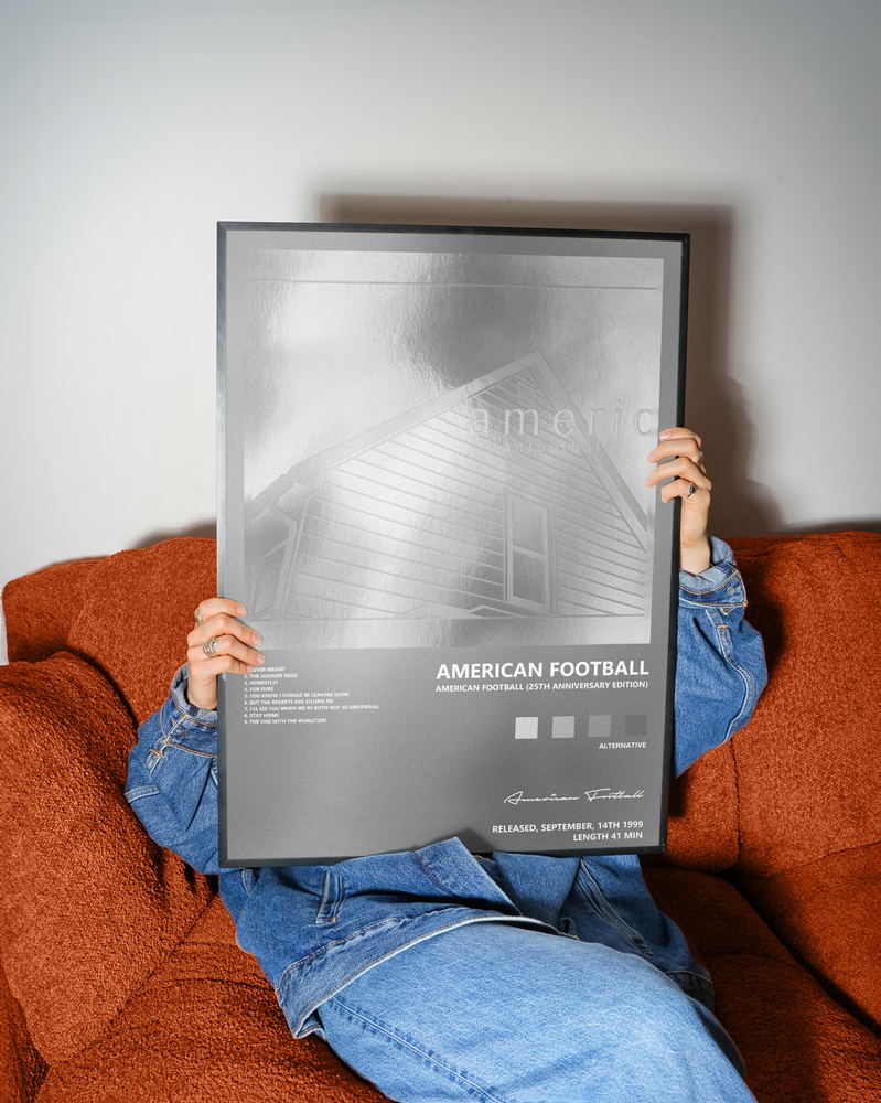 Music poster: American Football - American Football 25th Anniversary Edition