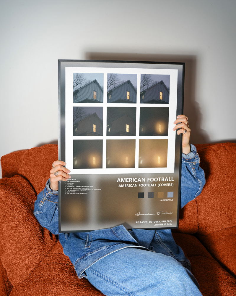 Music poster: American Football - American Football Covers