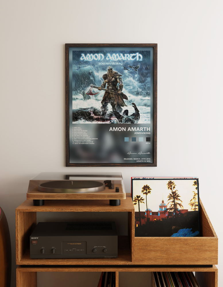 Music poster: Amon Amarth - Jomsviking