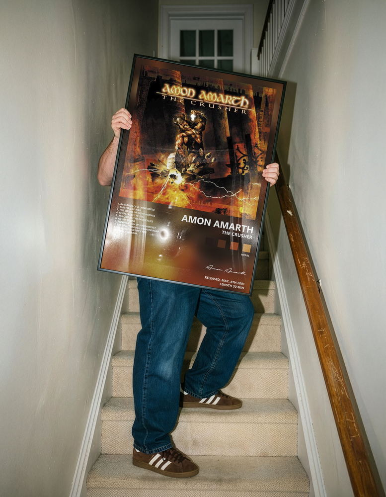 Music poster: Amon Amarth - The Crusher