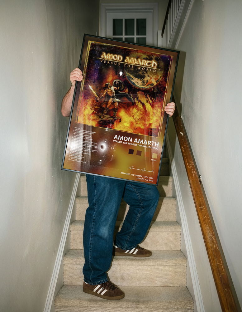 Music poster: Amon Amarth - Versus the World Viking Edition