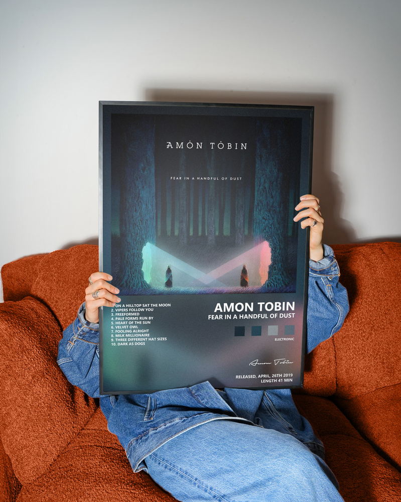 Music poster: Amon Tobin - Fear in a Handful of Dust