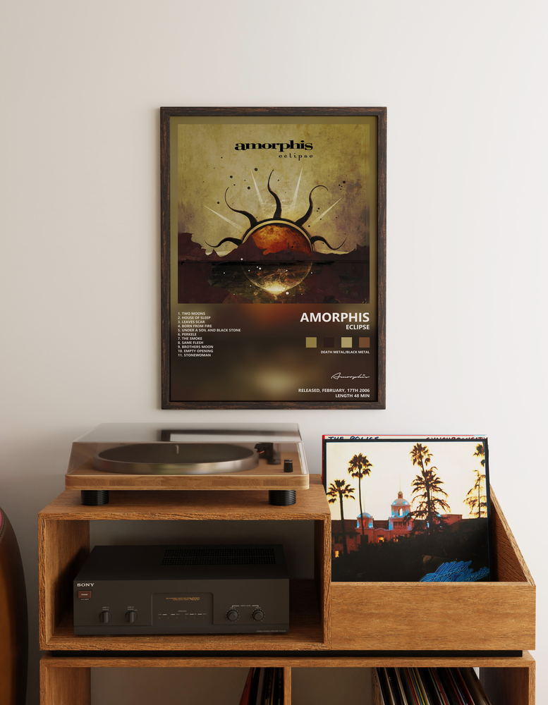 Music poster: Amorphis - Eclipse