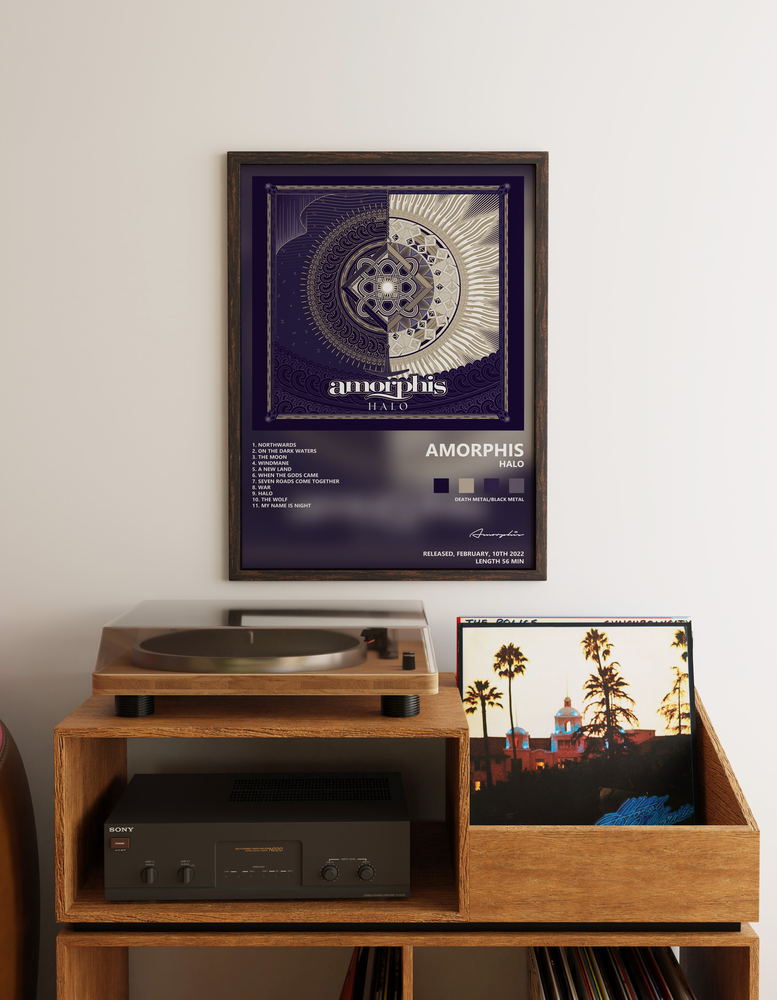 Music poster: Amorphis - Halo