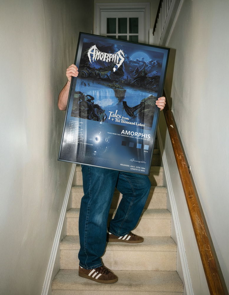 Music poster: Amorphis - Tales from the Thousand Lakes Black Winter Day
