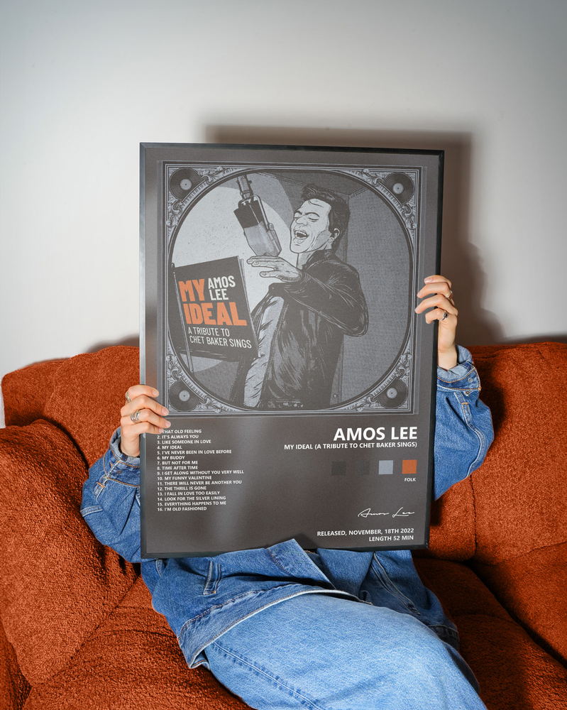 Music poster: Amos Lee - My Ideal A Tribute To Chet Baker Sings