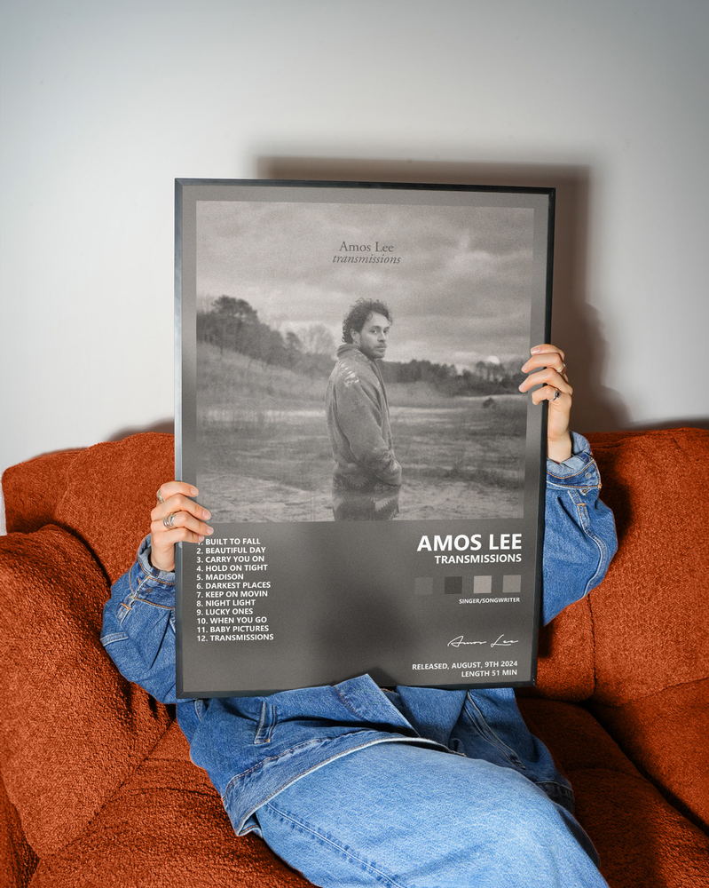 Music poster: Amos Lee - Transmissions