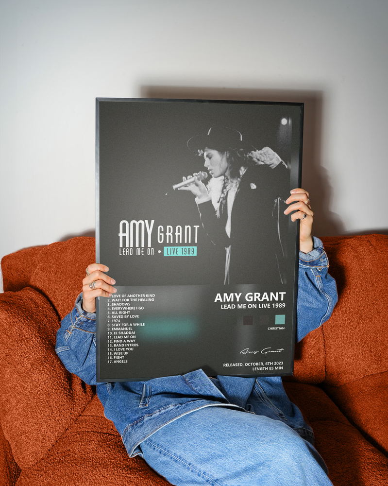 Music poster: Amy Grant - Lead Me On Live 1989