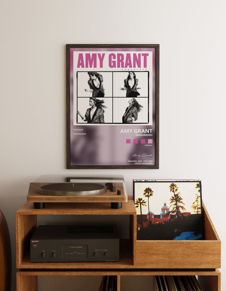Music poster: Amy Grant - Unguarded