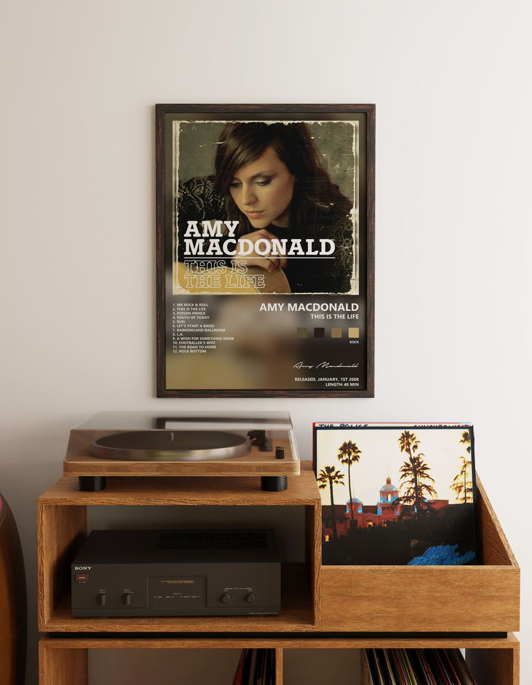 Music poster: Amy Macdonald - This Is the Life