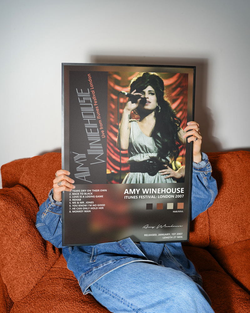 Music poster: Amy Winehouse - iTunes Festival London 2007