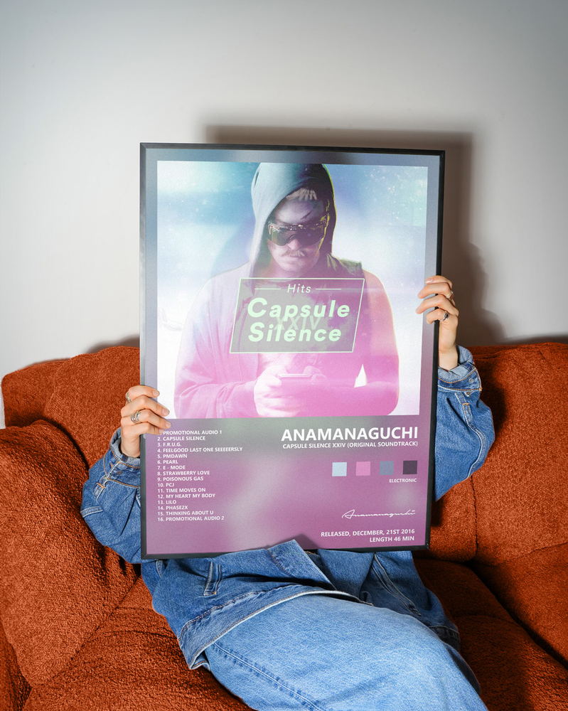 Music poster: Anamanaguchi - Capsule Silence XXIV Original Soundtrack