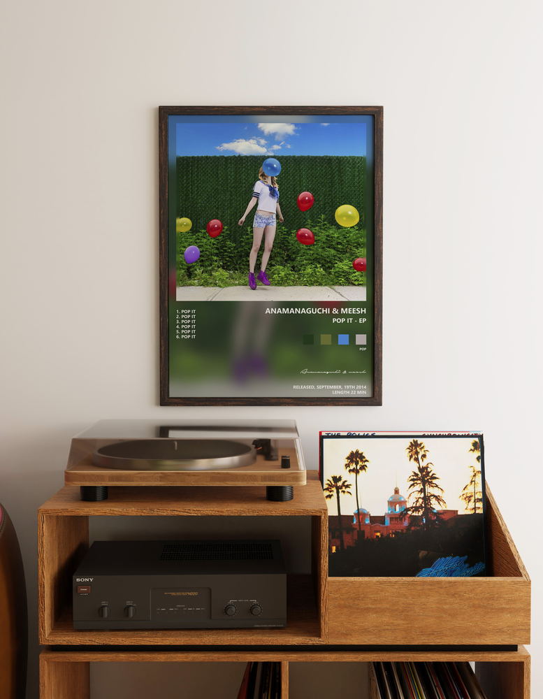 Music poster: Anamanaguchi meesh - Pop It - EP