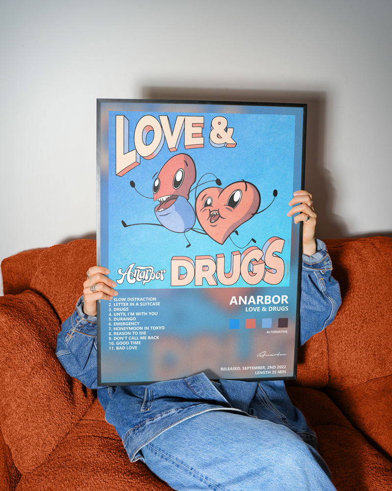 Music poster: Anarbor - Love Drugs