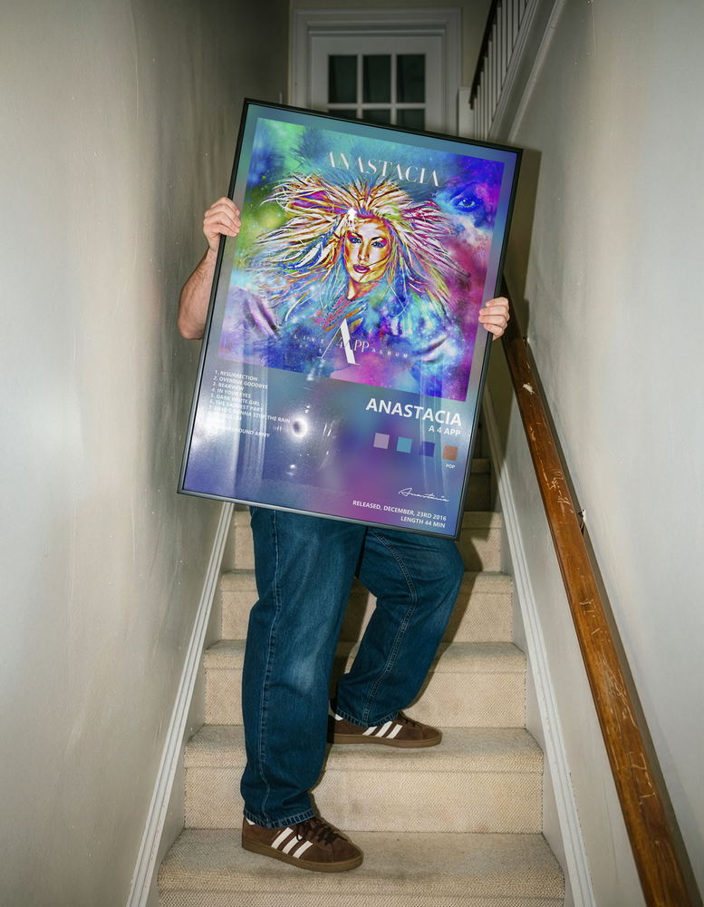 Music poster: Anastacia - A 4 App