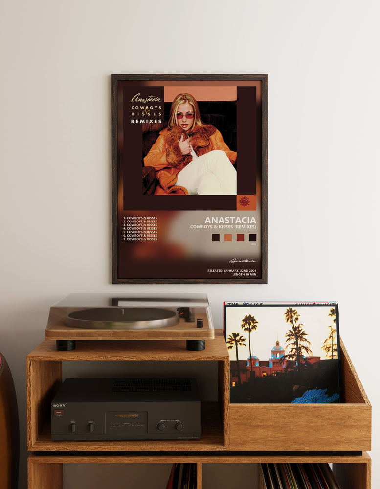 Music poster: Anastacia - Cowboys Kisses Remixes