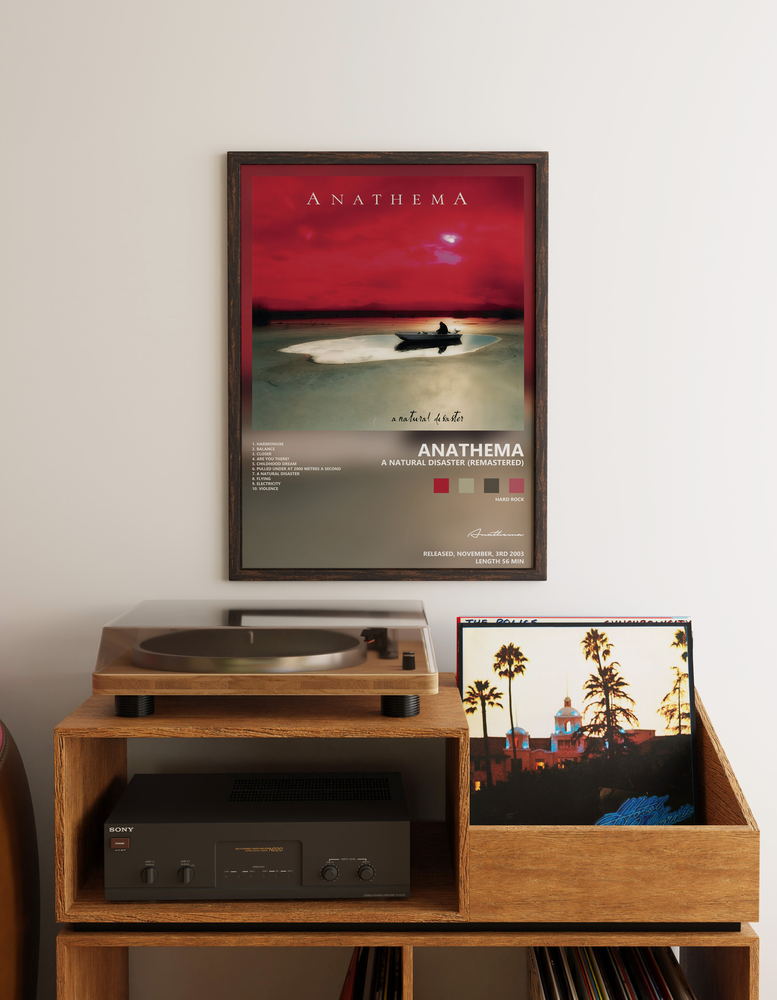 Music poster: Anathema - A Natural Disaster Remastered