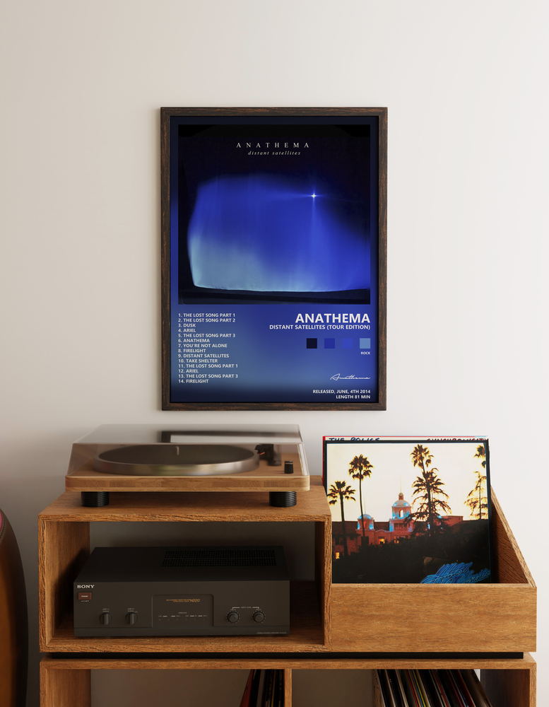 Music poster: Anathema - Distant Satellites Tour Edition