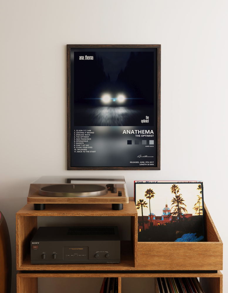 Music poster: Anathema - The Optimist