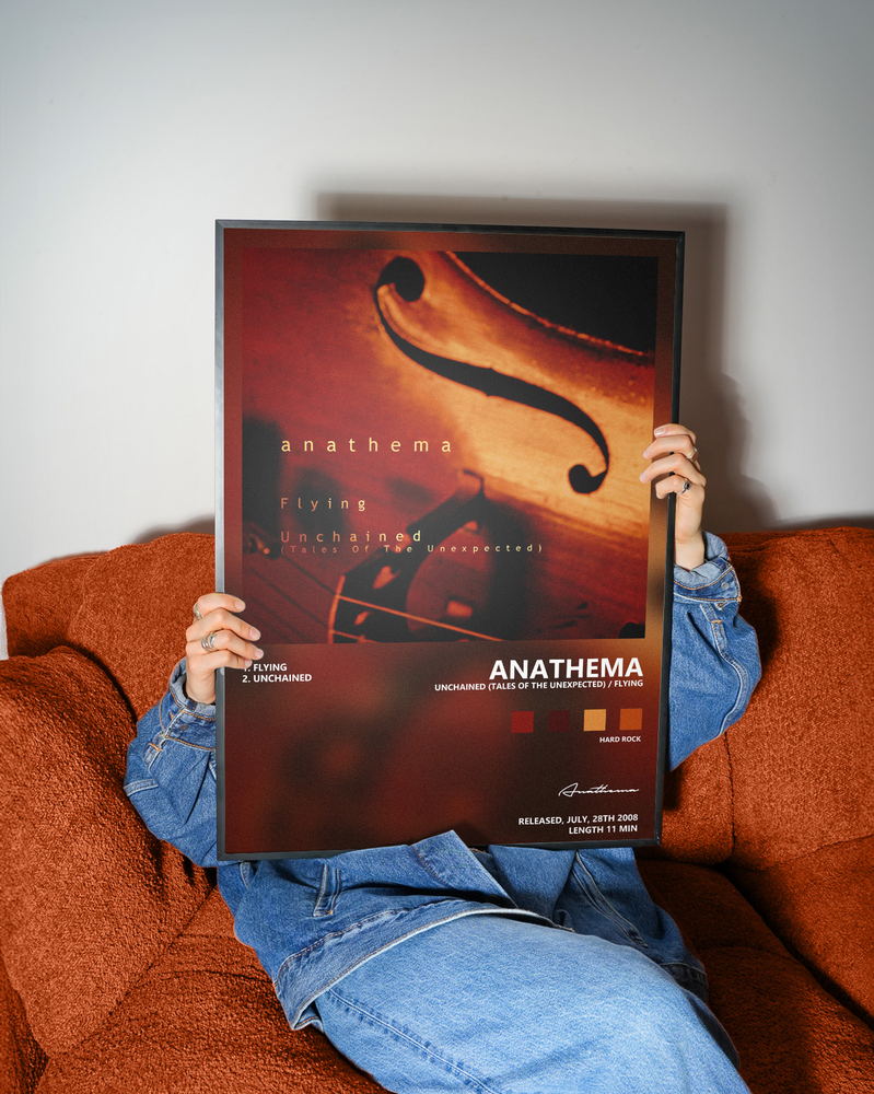 Music poster: Anathema - Unchained Tales of the Unexpected Flying