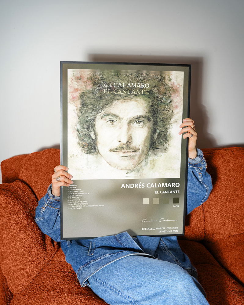 Music poster: Andrés Calamaro - El Cantante