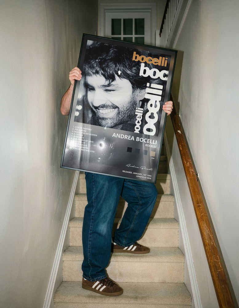 Music poster: Andrea Bocelli - Bocelli