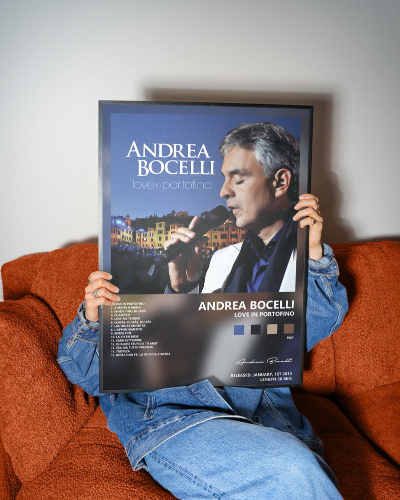 Music poster: Andrea Bocelli - Love In Portofino